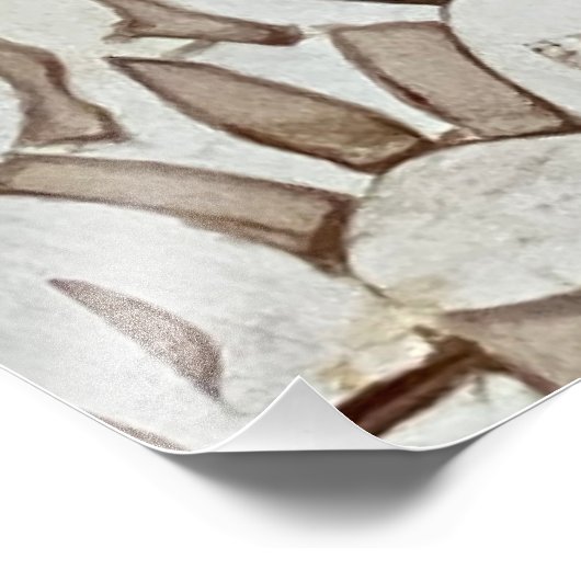 Impression Photo Plasterwork complexe à Ben Youssef - Marrakech (Coin)