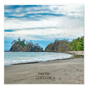 Impression Photo Playa Blanca Costa Rica