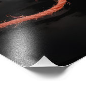 Impression Photo Playful Kitten Cat with Yarn Watercolor Print (Coin)