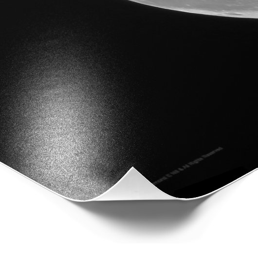 Impression Photo Pleine lune (Coin)