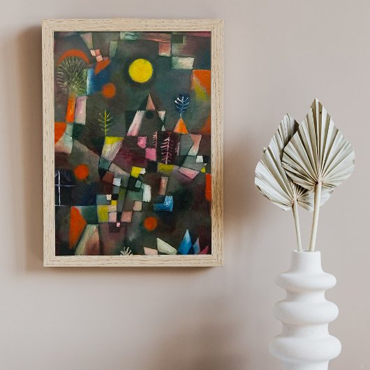 Impression Photo Pleine lune de Paul Klee