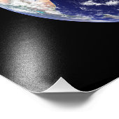 Impression Photo Pleine Terre montrant Europe et Asie 2 (Coin)