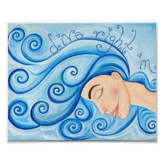 Impression Photo Plongée droite dans l'impression (Devant)