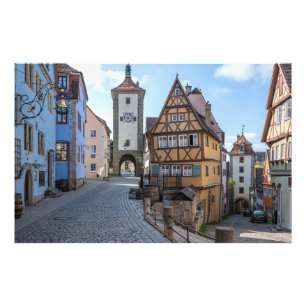 Impression Photo Plönlein à Rothenburg ob der Tauber, Allemagne