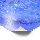 Impression Photo Pluie bleue (Coin)