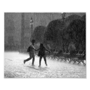 Impression Photo Pluie de chute