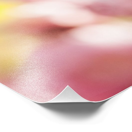 Impression Photo Plum à fleurs - Paradize rose (Coin)