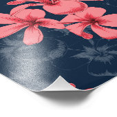 Impression Photo Plumeria tropicale (Coin)