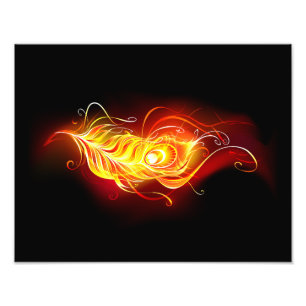 Impression Photo Plumes de paquetage de feu