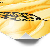 Impression Photo Plumes Oiseaux Ombre Art (Coin)