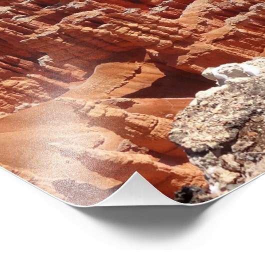 Impression Photo Point d'inspiration à Bryce Canyon I (Coin)