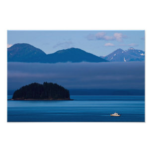 Impression Photo Point du détroit d'Icy, Hoonah, Alaska, États-Unis