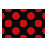 Pois rouges, Motif à points polka, points, pointil