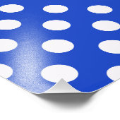 Impression Photo Pois Royal Blue Combination par STaylor (Coin)