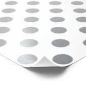 Impression Photo Pois Silver Gradient par Shirley Taylor (Coin)
