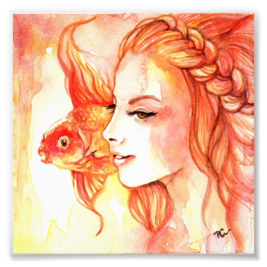 Impression Photo Poisson d'or (Devant)