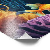 Impression Photo Poisson d'or sous-marin (Coin)