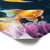 Impression Photo Poisson d'or sous-marin (Coin)