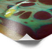 Impression Photo Poisson Koi né de la libellule (Coin)