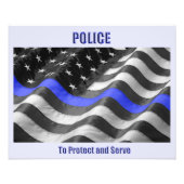 Impression Photo Police (Devant)