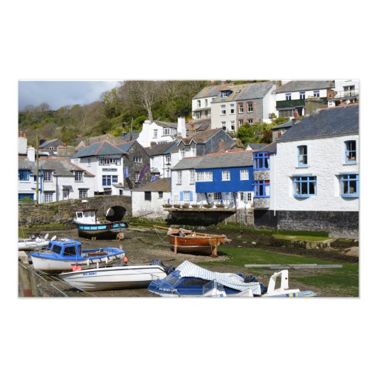 Impression Photo Polperro Cornouailles (Devant)