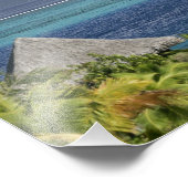 Impression Photo Polynésie française, Moorea. Vue sur l'île (Coin)