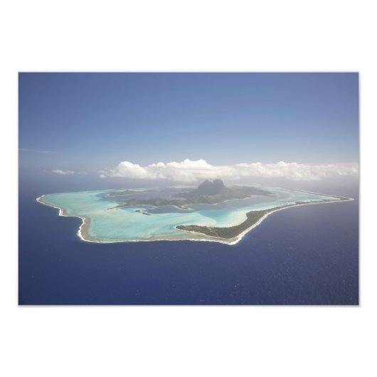 Impression Photo Polynésie française, Tahiti, Bora Bora. (Devant)