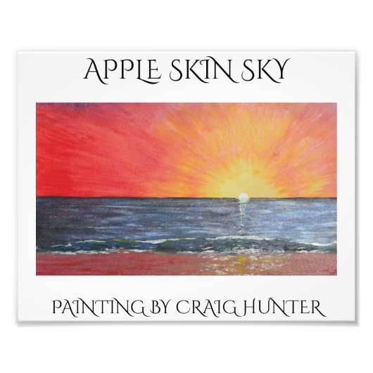 IMPRESSION PHOTO POMME SKIN SKY'S (Devant)