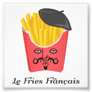 Impression Photo Pommes frites de le de France