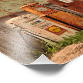 Impression Photo Pompes à gaz classiques (Coin)