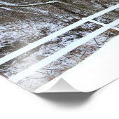 Impression Photo Pont couvert du ruisseau Sandy, 13 po x 19 po (Coin)