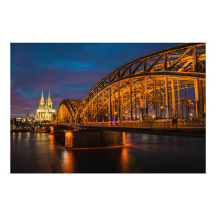 Impression Photo Pont de Cologne