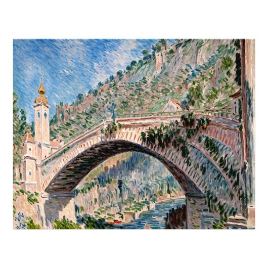 Impression Photo Pont de Dolceacqua (Devant)