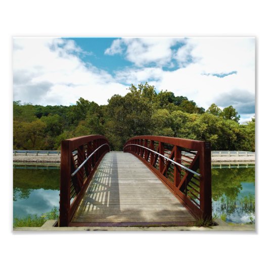 Impression Photo pont de marche (Devant)