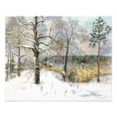 Impression Photo pont d'hiver (Devant)