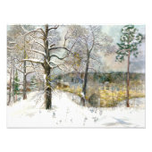 Impression Photo pont d'hiver (Devant)