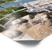 Impression Photo Pont et étang (Coin)