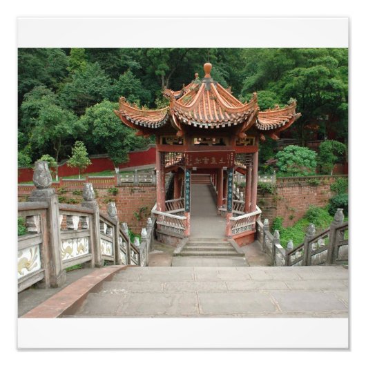 Impression Photo Pont japonais (Devant)