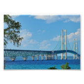 Impression Photo Pont Mackinac (Devant)