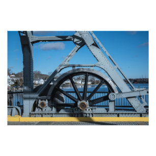 Impression Photo Pont Mystic, Connecticut Draw