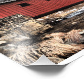 Impression Photo Pont pieds couverts (Coin)