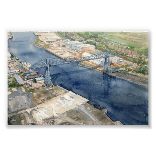 Impression Photo Pont transbordeur de Middlesborough (Devant)