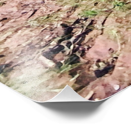 Impression Photo Pont triple arc en pierre (Coin)