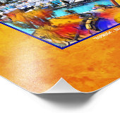 Impression Photo Pop Art Bermudes (Coin)