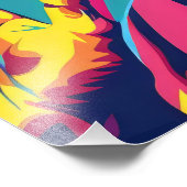 Impression Photo Pop Art Cool Jésus (Coin)