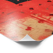 Impression Photo Pop Art de Rostro con Corazones (Coin)