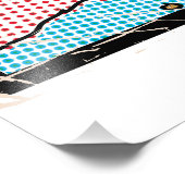 Impression Photo Pop Art Illustré Ukraine (Coin)