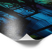 Impression Photo Pop Art: Noche de Café Tropical (Coin)