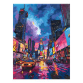 Impression Photo Pop Art: Noche en Times Square (Devant)