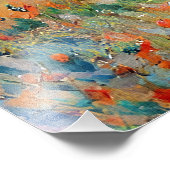 Impression Photo Poppy Field, Giverny (Coin)